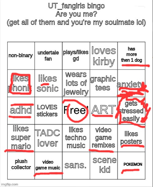 Yes | image tagged in ut_fangirls bingo | made w/ Imgflip meme maker