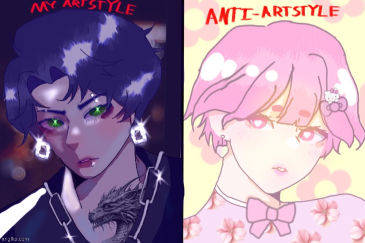 Then again my art style changes every 10 secs (this took forever) | image tagged in art,anti art | made w/ Imgflip meme maker