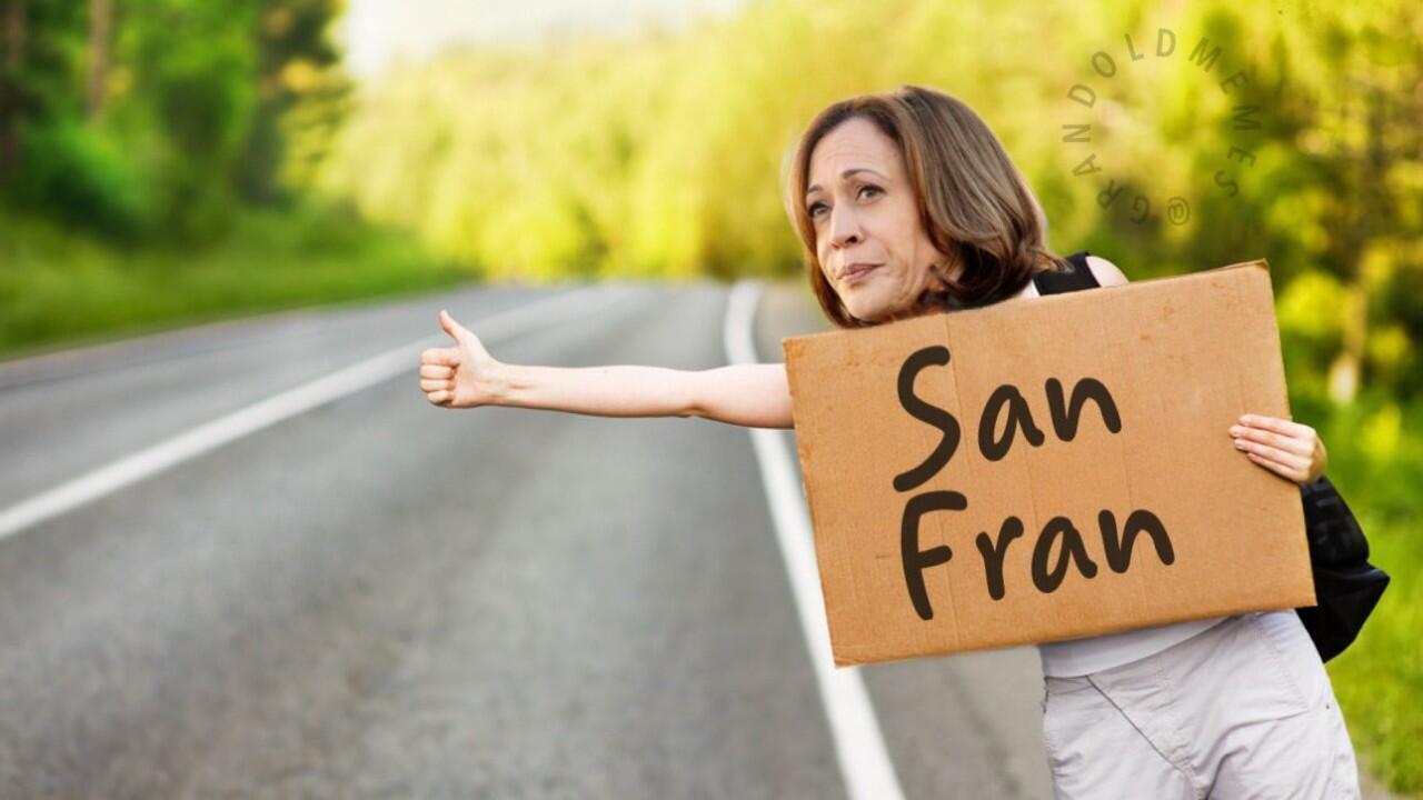 Hobama Hitchhiker Blank Meme Template