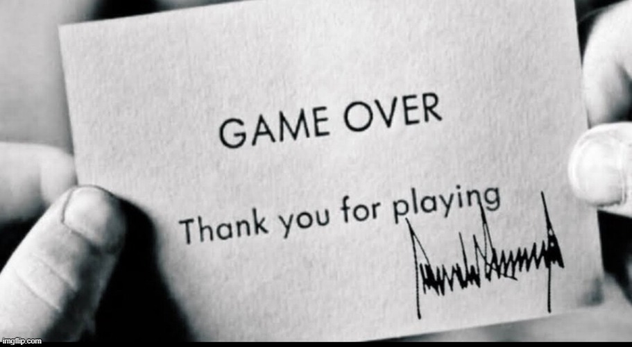 We Have Some Lovely Parting Gifts | image tagged in trump 2024 | made w/ Imgflip meme maker