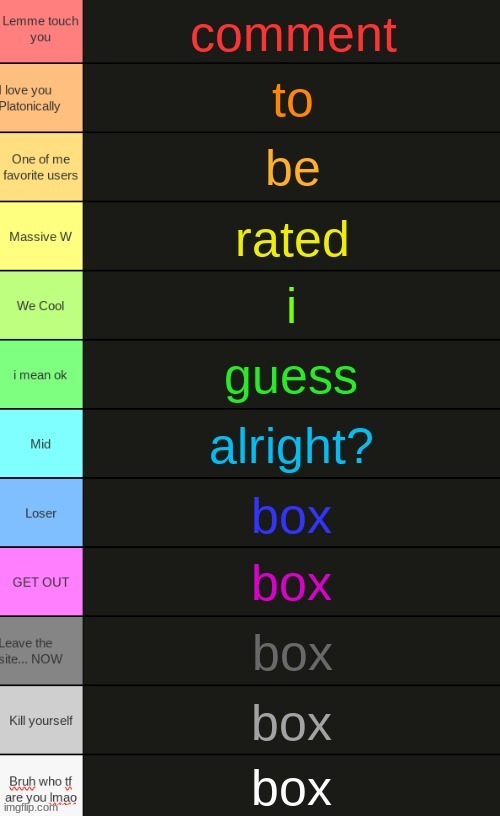 Box | made w/ Imgflip meme maker