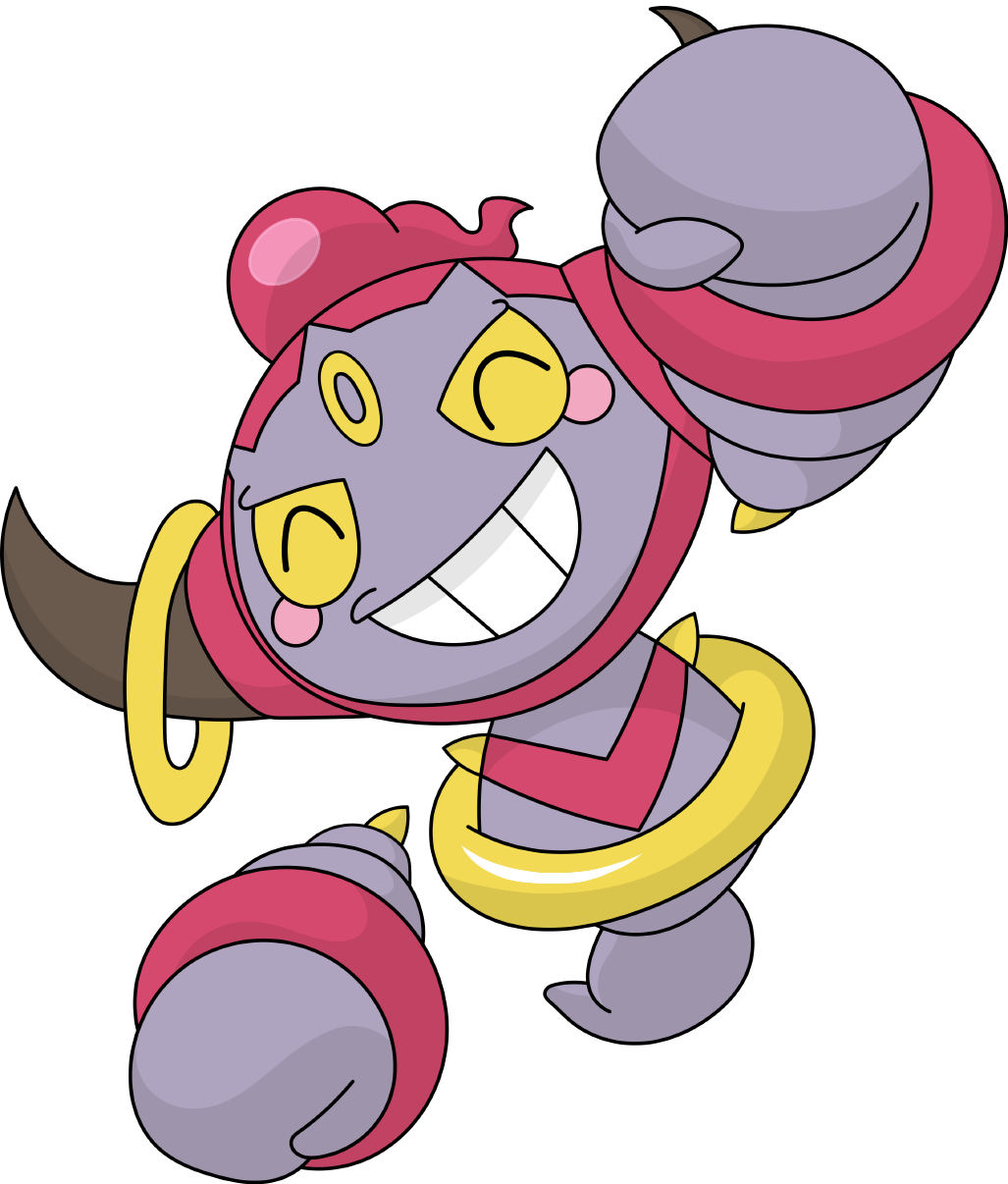 Hoopa Cheering Blank Meme Template