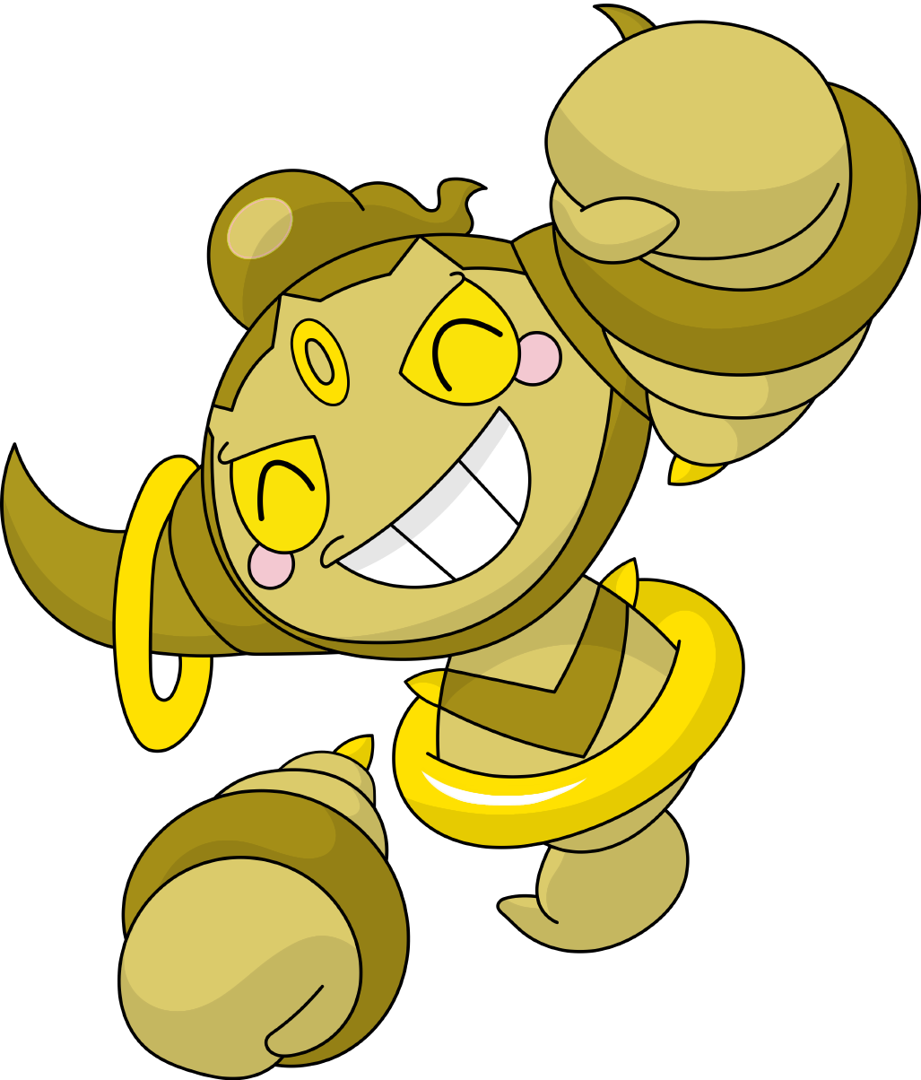 Shiny Hoopa Cheering Blank Meme Template