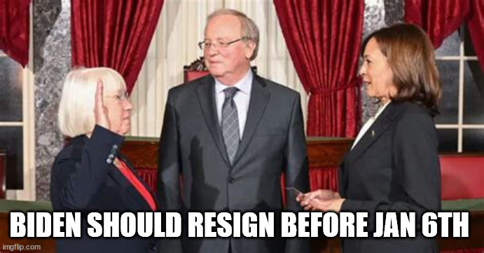 Biden should resign before Jan 6th | BIDEN SHOULD RESIGN BEFORE JAN 6TH | image tagged in biden should resign before jan 6th,democrats should not be present in the house on jan 6th | made w/ Imgflip meme maker