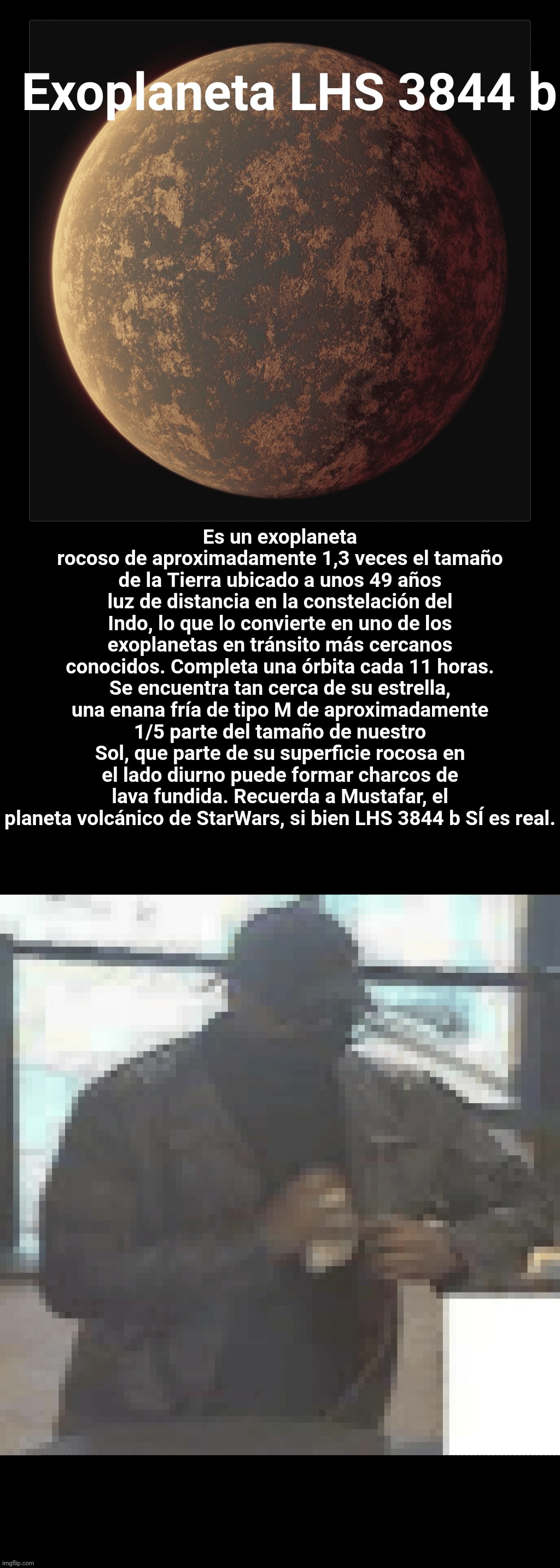 Exoplaneta a 49 años luz de la tierra Blank Meme Template