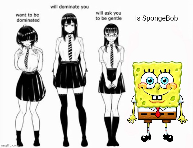 Domination stats | Is SpongeBob | image tagged in domination stats | made w/ Imgflip meme maker