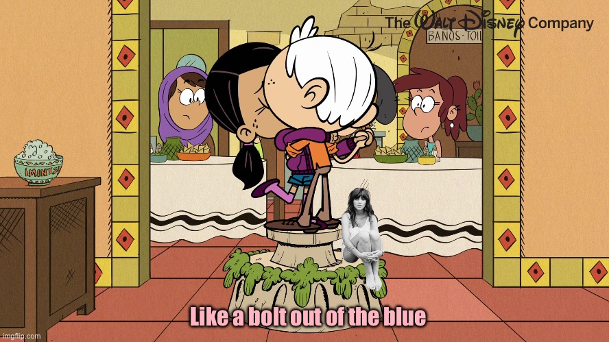 TLH - When You Wish Upon A Star (Sing Along) | Like a bolt out of the blue | image tagged in disney,70s,the loud house,nickelodeon,lincoln loud,ronnie anne santiago | made w/ Imgflip meme maker