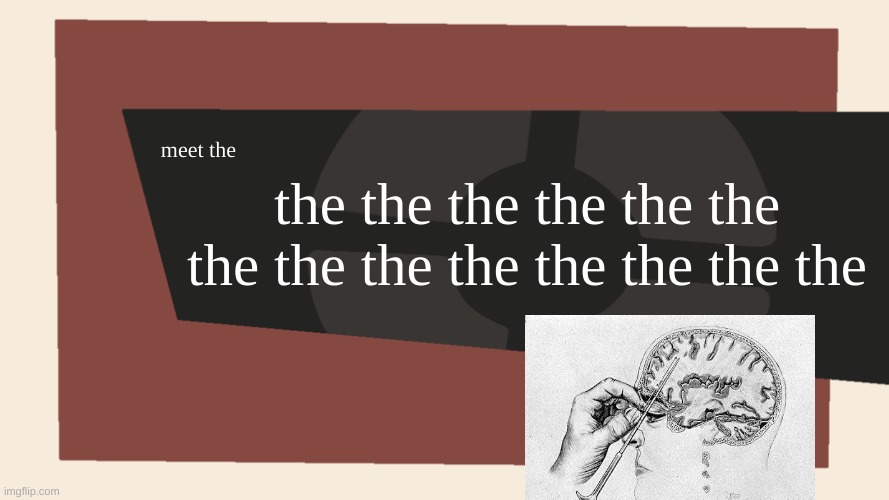 Meet the <Blank> | meet the the the the the the the the the the the the the the the | image tagged in meet the blank | made w/ Imgflip meme maker