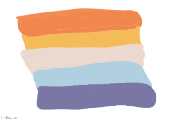 I tried doing one of those character color flag things, and I ended up with an aroace flag for a character that I hc as aroace : | made w/ Imgflip meme maker