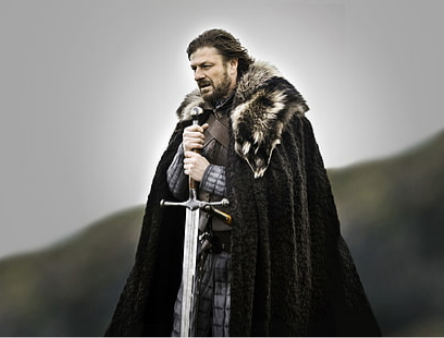 Ned Stark Winter Is Coming Blank Meme Template