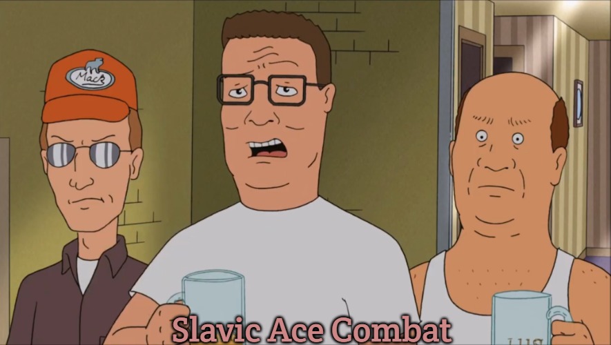 Hank Hill Why | Slavic Ace Combat | image tagged in hank hill why,slavic,slavic ace combat | made w/ Imgflip meme maker