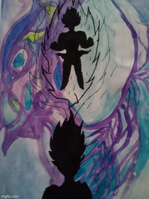 Random drawing I did | made w/ Imgflip meme maker