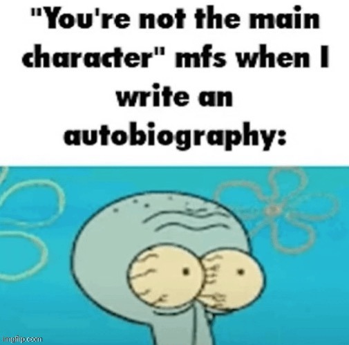 main character mfs Blank Meme Template