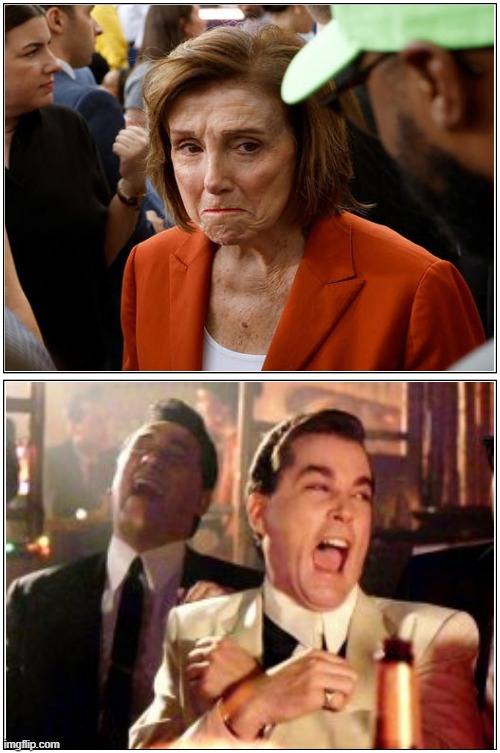 Happy days are here again (for some of us at least) | image tagged in trump,nancy pelosi,red wave,election | made w/ Imgflip meme maker