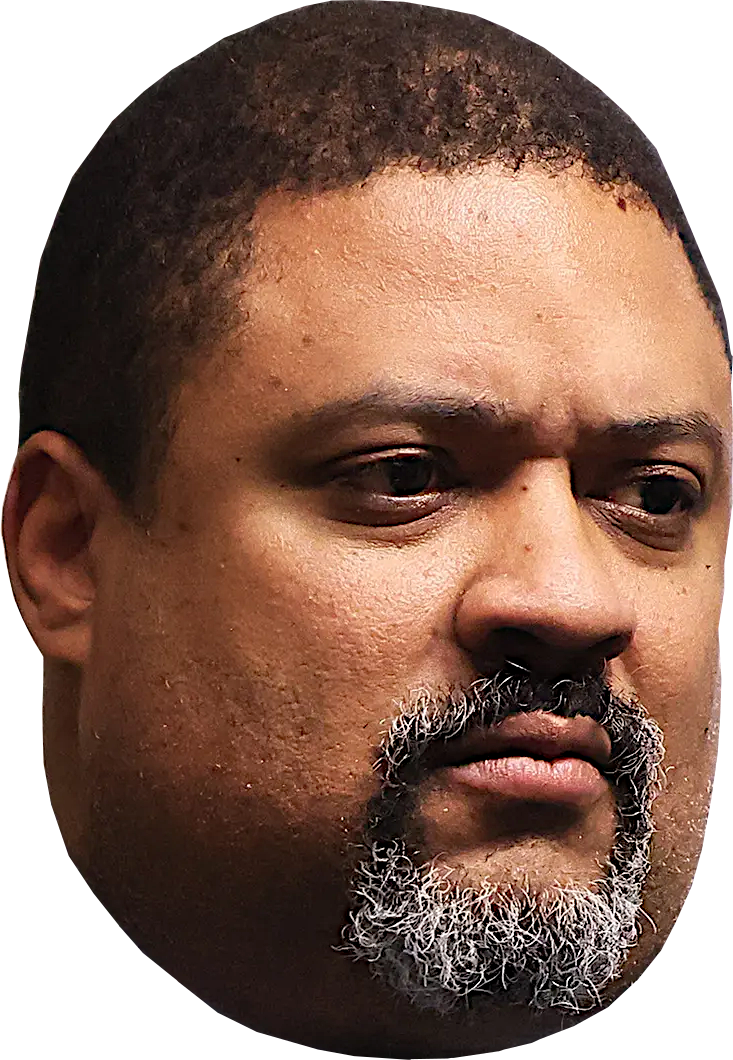 ALVIN BRAGG HEAD Blank Meme Template