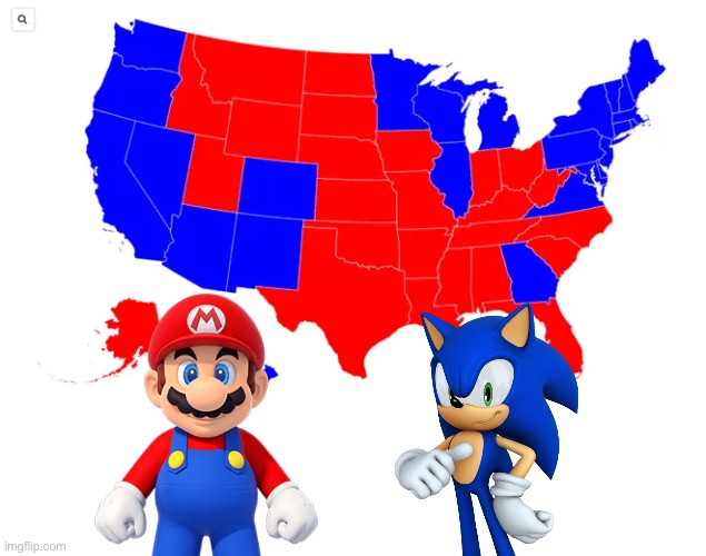 Mario vs Sonic election | made w/ Imgflip meme maker