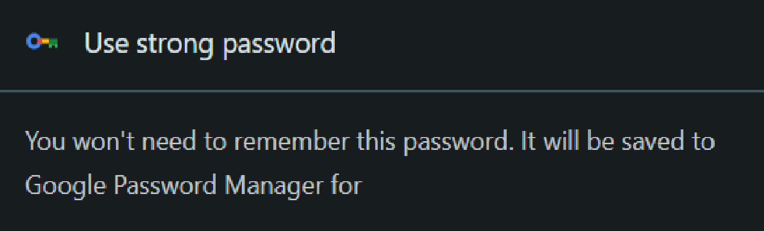 use strong password: Blank Meme Template