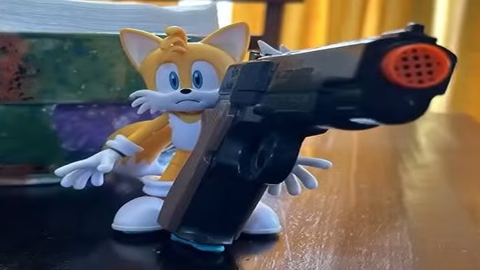 High Quality tails with gun Blank Meme Template