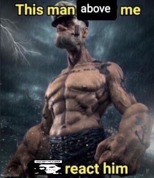 next time eat a salad | image tagged in this man above me fish react him | made w/ Imgflip meme maker