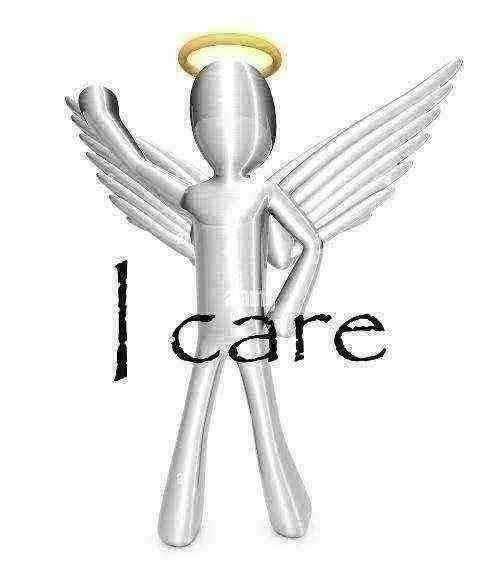 I care Blank Meme Template