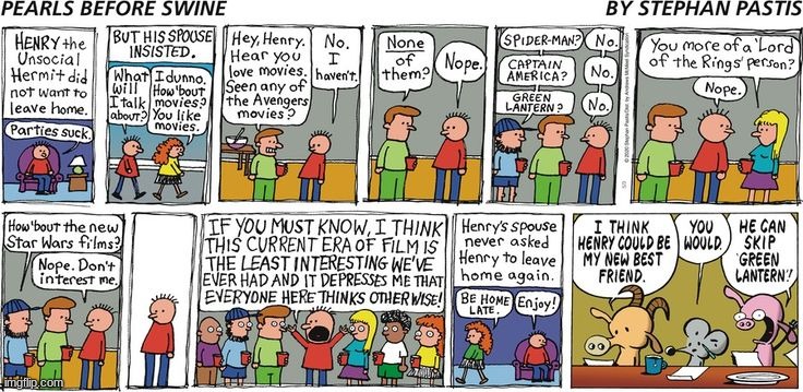 I think us guys could be good friends with henry | image tagged in comics,pearls before swine,funny,memes | made w/ Imgflip meme maker