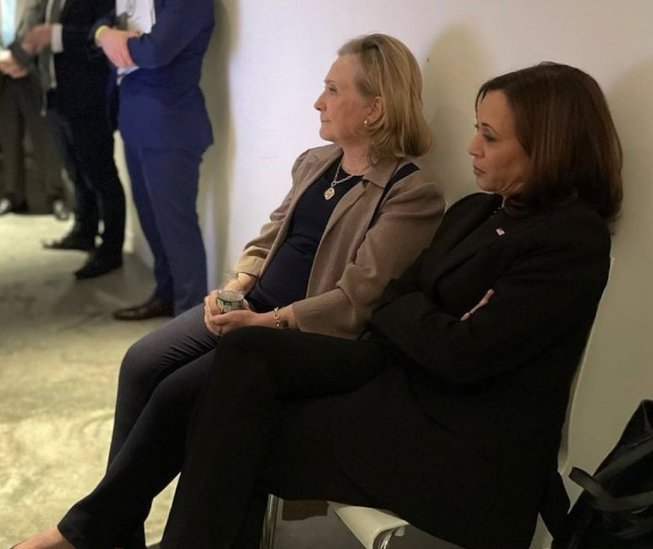 Hillary and Kamala Blank Meme Template