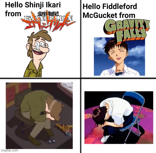 creative title | image tagged in neon genesis evangelion | made w/ Imgflip meme maker