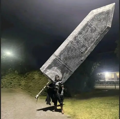 Big sword Blank Meme Template