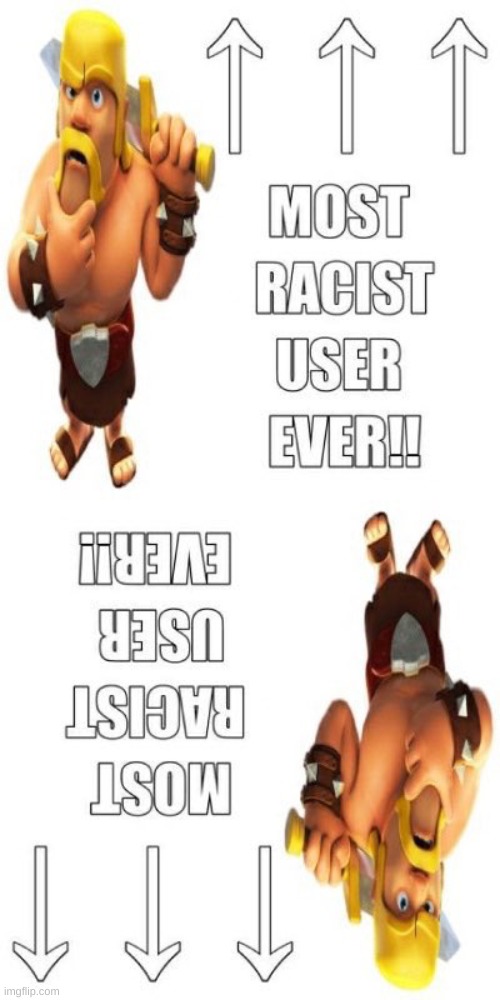 image tagged in most racist user ever | made w/ Imgflip meme maker
