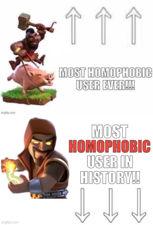 image tagged in most homophobic user ever,most homophobic user in history | made w/ Imgflip meme maker