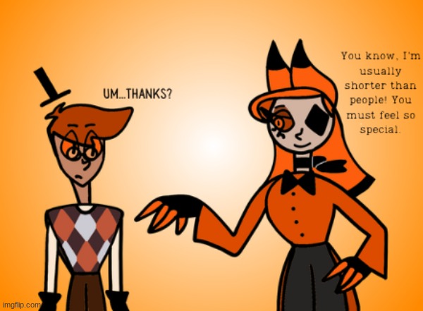 Fawn and Buck | image tagged in ocs,siblings | made w/ Imgflip meme maker