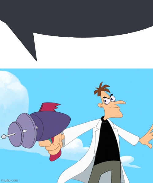 image tagged in discord speech bubble,doofenshmirtz -inator blank | made w/ Imgflip meme maker