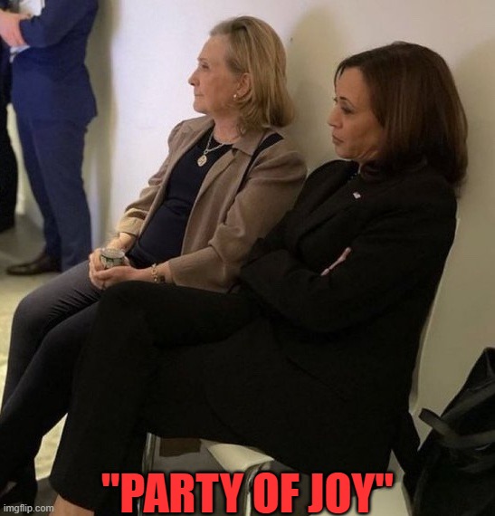 Kamala Party of Joy | "PARTY OF JOY" | image tagged in kamala harris,party of joy,democrats | made w/ Imgflip meme maker