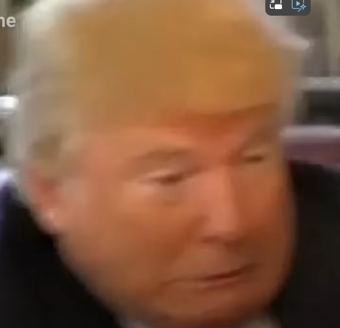 High Quality Trump disgusted Blank Meme Template