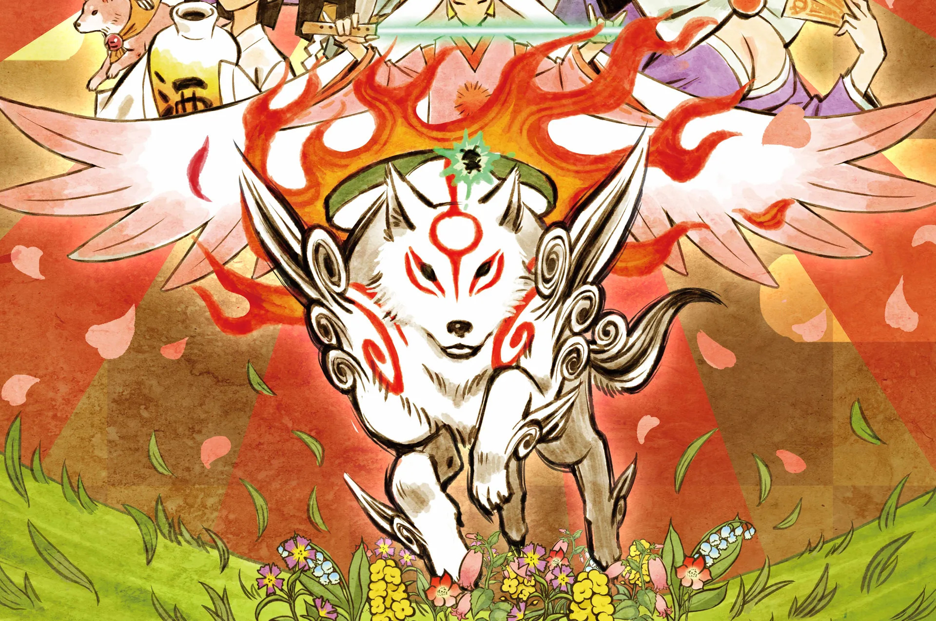 High Quality Okami Blank Meme Template