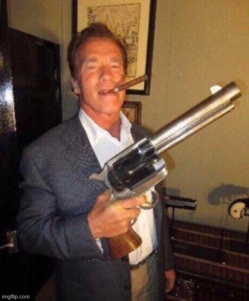 Big ass gun | image tagged in big ass gun | made w/ Imgflip meme maker