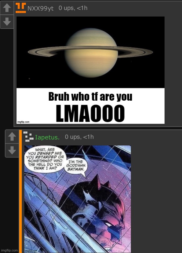 what kind of fucking moron saturns ME? | made w/ Imgflip meme maker