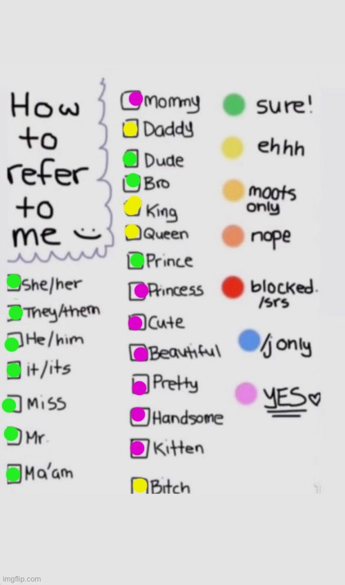 Posting this ig cuz I’m bored. /srs | image tagged in how to refer to me | made w/ Imgflip meme maker
