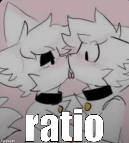 ratio furries kissing | image tagged in ratio furries kissing | made w/ Imgflip meme maker