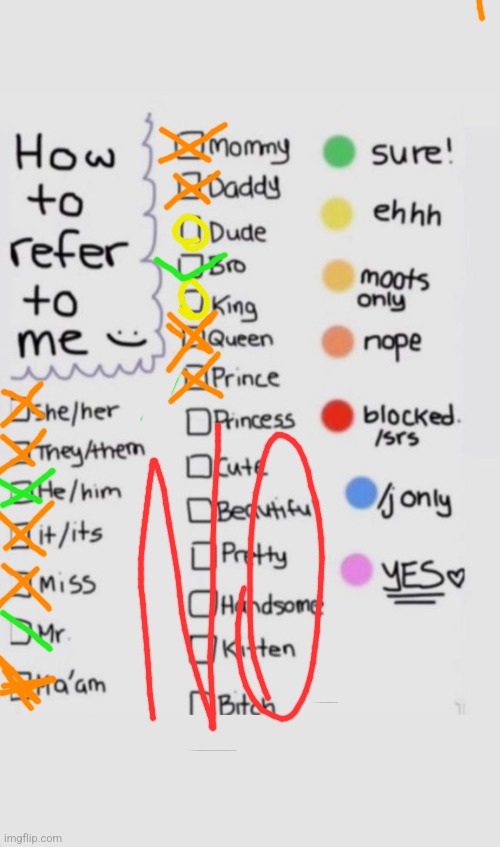 How To Refer To Me :) | image tagged in how to refer to me | made w/ Imgflip meme maker