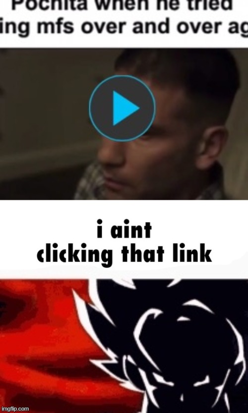 image tagged in i aint clicking that link | made w/ Imgflip meme maker