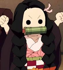 nezuko happy Blank Meme Template