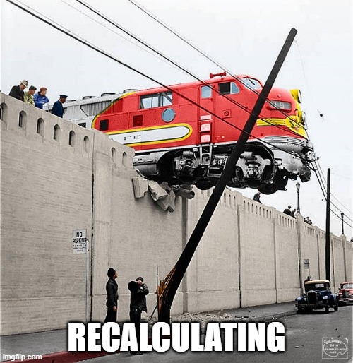 Recalculating | RECALCULATING | image tagged in recalculating,gps | made w/ Imgflip meme maker