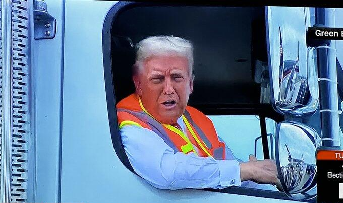 Trump Dump Truck Blank Meme Template