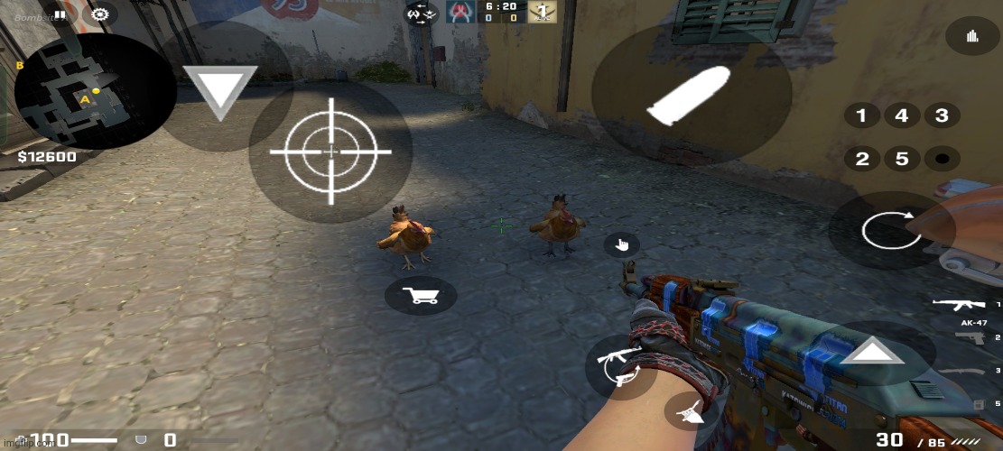 some fucker ported csgo to mobile (its csso actually) | made w/ Imgflip meme maker