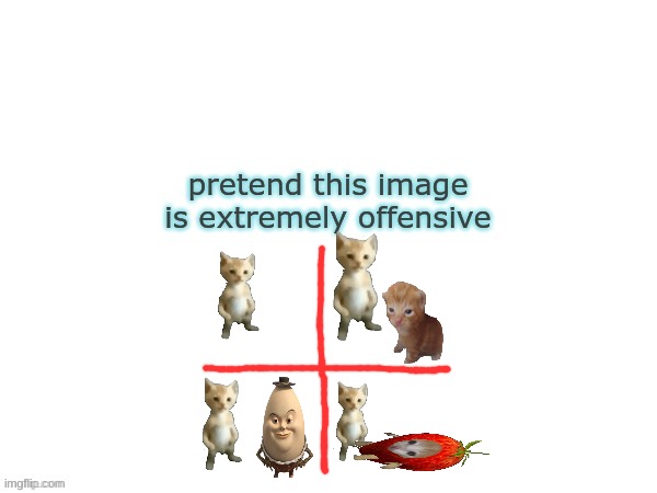 dang i losst my cat | image tagged in pretend this image is extremely offensive | made w/ Imgflip meme maker