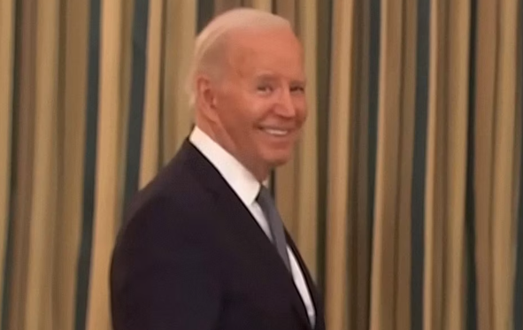 happy biden Blank Meme Template