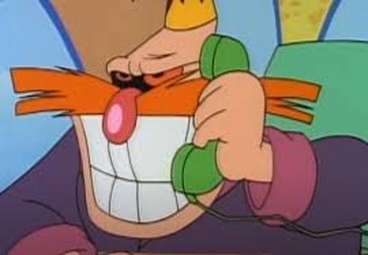 Robotnik smile meme Blank Meme Template