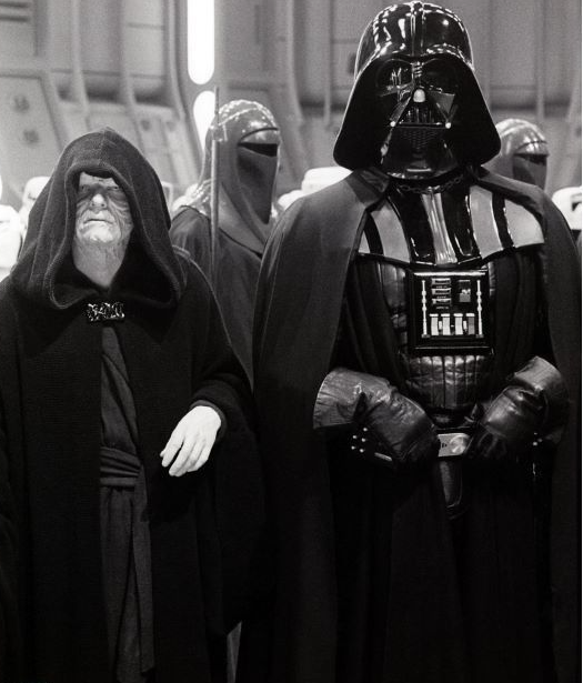 High Quality Palpatine and Vader Blank Meme Template