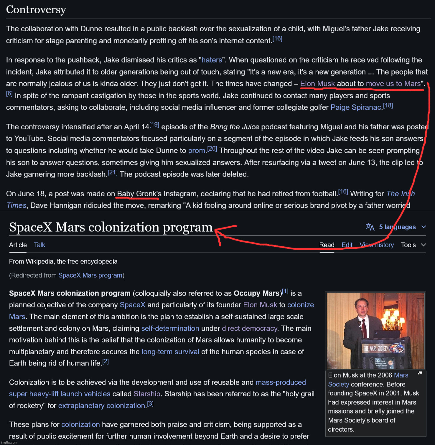 The fact that these two pages link to each other is just funny asf to me | made w/ Imgflip meme maker